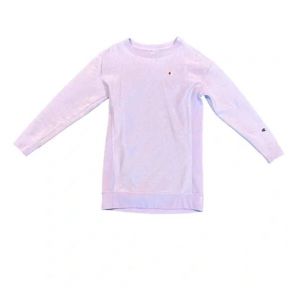 Champion sweater light purple dress hotsell